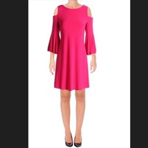 Ralph Lauren Pink Cold Shoulder dress